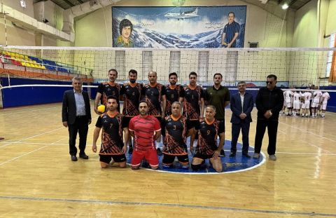 درخشش تیم والیبال کمیته امداد کهگیلویه وبویر احمد در اولین دیدار مرحله گروهی