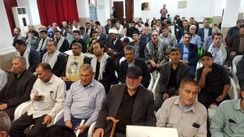 حضور امدادگران کمیته امداد کهگیلویه و بویراحمد در مراسم سالگرد ارتحال امام خمینی(ره)