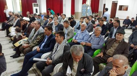حضور امدادگران کمیته امداد کهگیلویه و بویراحمد در مراسم سالگرد ارتحال امام خمینی(ره)