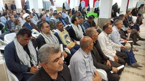 حضور امدادگران کمیته امداد کهگیلویه و بویراحمد در مراسم سالگرد ارتحال امام خمینی(ره)