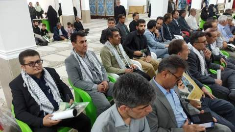 حضور امدادگران کمیته امداد کهگیلویه و بویراحمد در مراسم سالگرد ارتحال امام خمینی(ره)