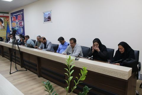 نشست خبری مدیرکل کمیته امداد کهگیلویه و بویراحمد با اصحاب رسانه 