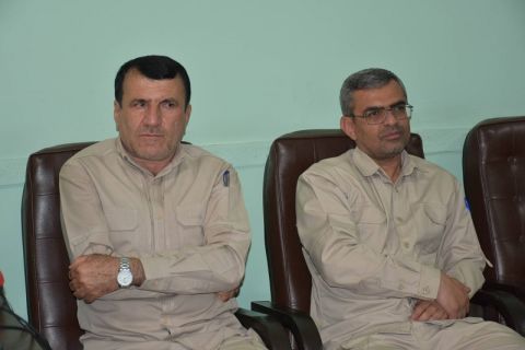 مراسم نمادین ذبح10 راس گوسفند قربانی در کمیته امداد لوداب برگزار شد