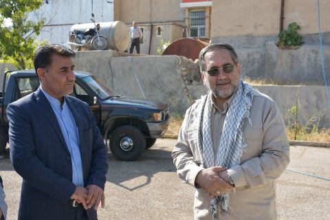 مراسم نمادین ذبح10 راس گوسفند قربانی در کمیته امداد لوداب برگزار شد