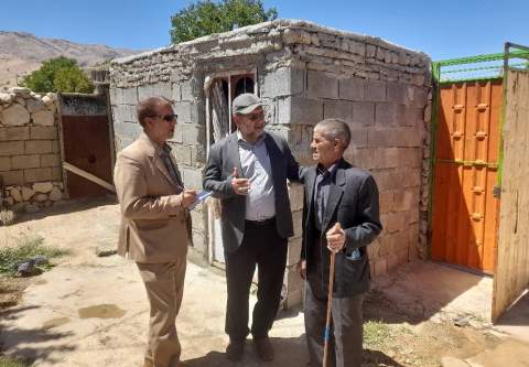 برگزاری اردوی جهادی مدیران کل ادارات کهگیلویه و بویراحمد در روستای سیوکی جلیل 