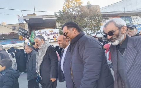 برپایی موکب کمیته امداد در مسیر تشییع شهدای گمنام در کهگیلویه و بویراحمد