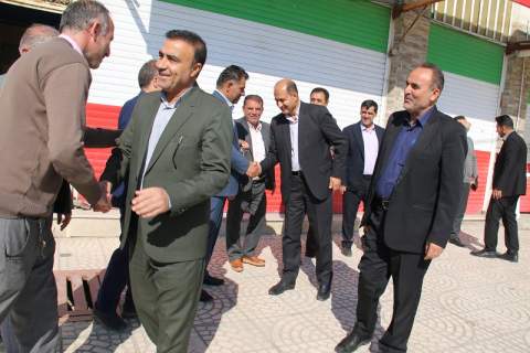 تجدید پیمان مدیرکل کمیته امدادکهگیلویه و بویراحمد با شهدا در اولین روز کاری