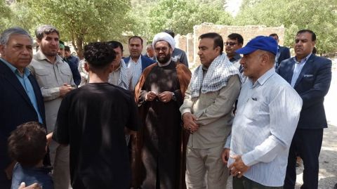 برگزاری اردوی جهادی  کمیته امداد کهگیلویه و بویراحمد در روستای  بالرود از توابع زیلایی مارگون 
