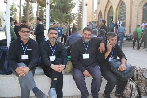 اعزام 88 نفر از فعالان اجتماعی محلات کم برخوردار استان در قالب کاروان عصرظهور به کربلای معلی