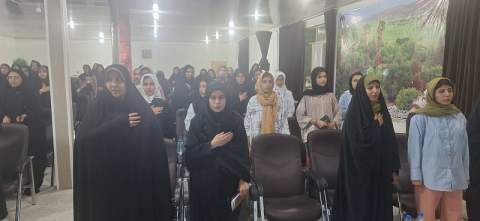 برگزاری اردوی تابستانه دانش آموزان دختر مقطع متوسطه اول تحت پوشش کمیته امداد