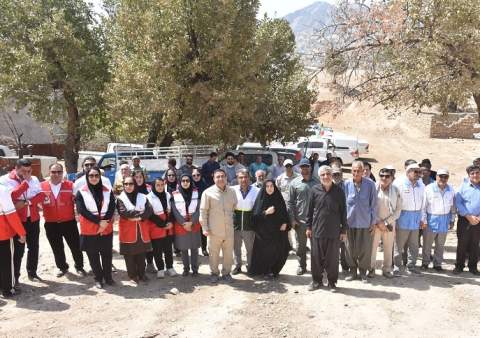 برپایی اردوی جهادی در پیچاب باشت