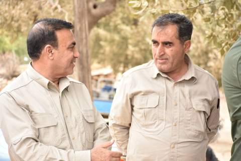 برپایی اردوی جهادی در پیچاب باشت